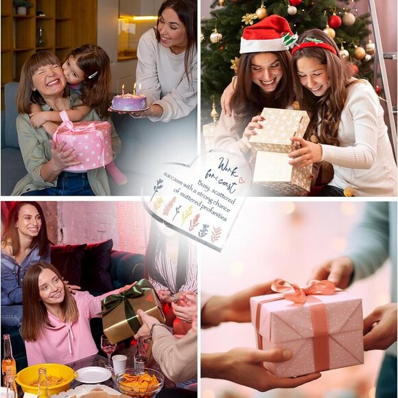 Funny Desk Sign - Acrylic Desk Decor, Cute Office Accessories, Coworker Gift - Picture 7 of 7